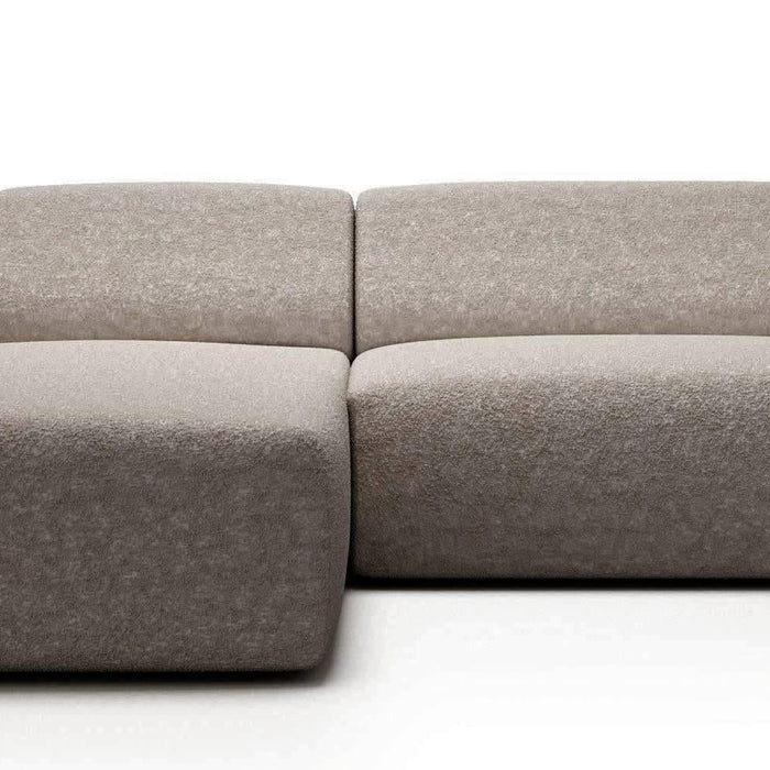 NADUVI Collection Nina Hoekbank Links - Bouclé - Beige