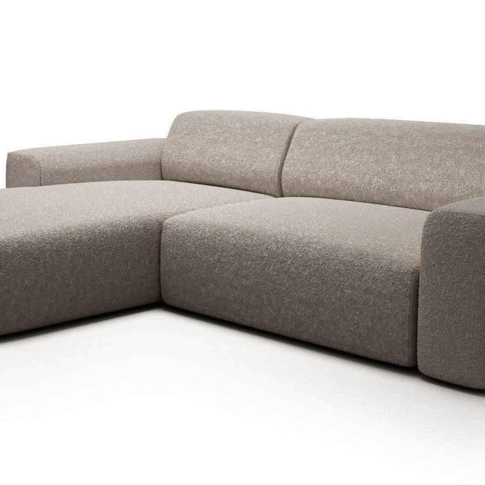 NADUVI Collection Nina Hoekbank Links - Bouclé - Beige