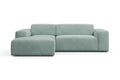 NADUVI Collection Nina Hoekbank Links - Velvet - Mintgroen