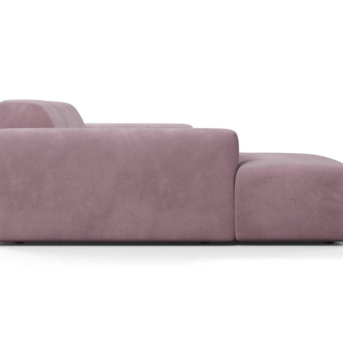 NADUVI Collection Nina Hoekbank Links - Velvet - Lila