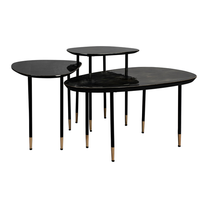 Dutchbone Phyllis Bijzettafel - Set van 3