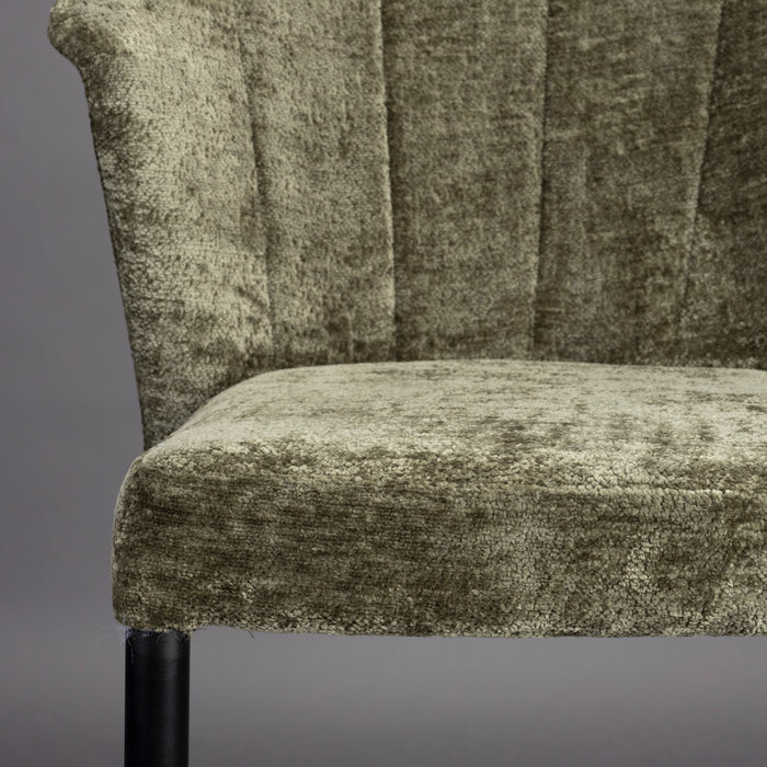 Dutchbone Georgia Barkruk H 75 - Groen