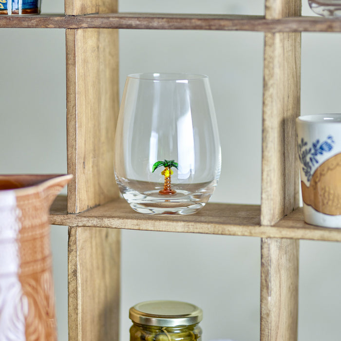 Bloomingville Misa Drinkglas - Palmboom