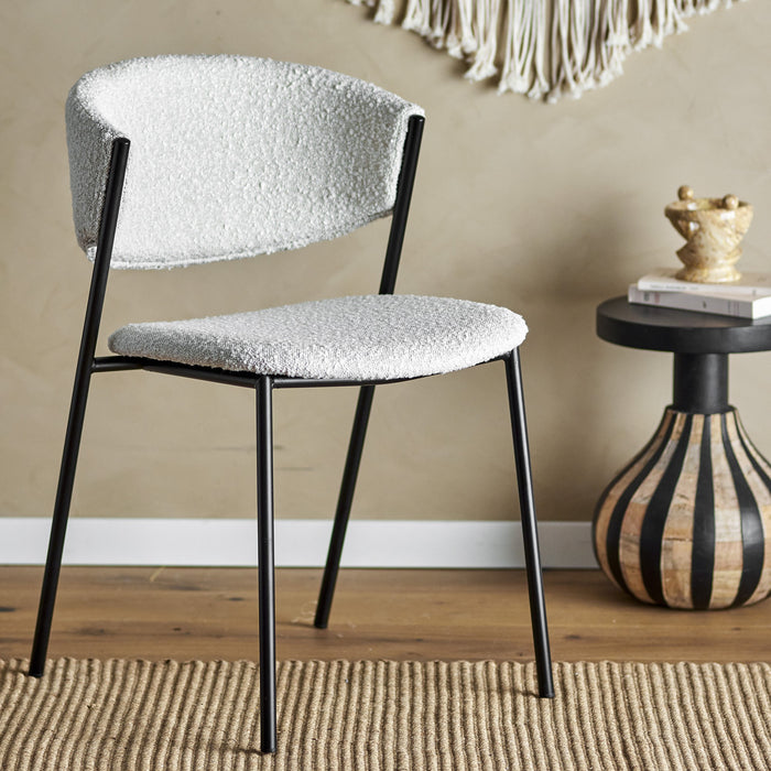 Bloomingville Marlo Eetkamerstoel - Wit