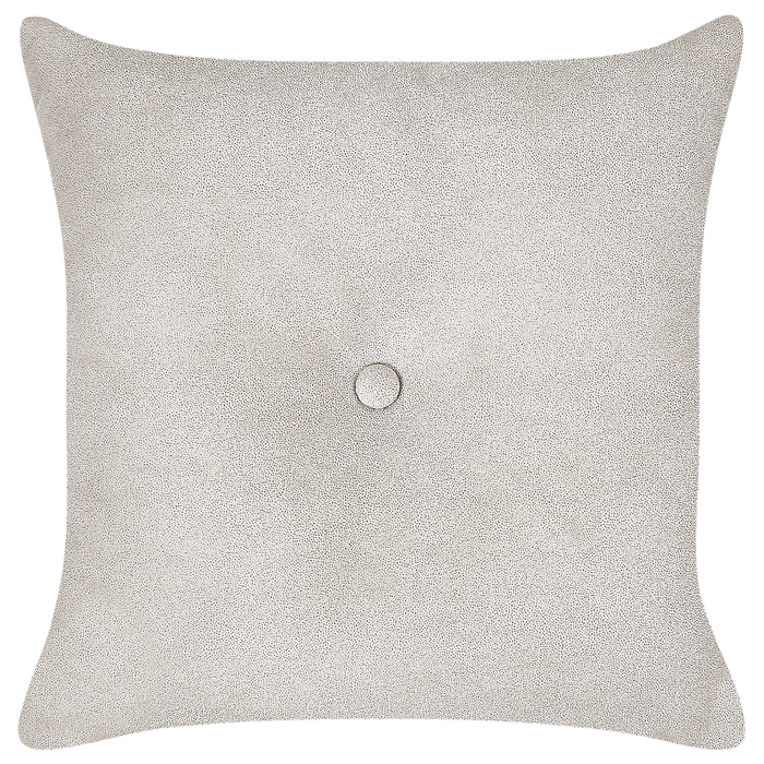 Beliani - LATTES II - Chaise longue - Taupe - Linkerzijde - Fluweel