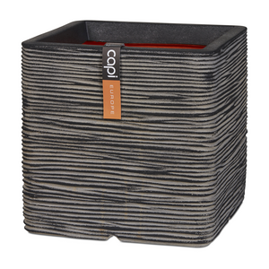 Capi Europe Nature Rib Vierkant Bloempot 30 x 30 cm