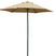 Parasol rond - Ø 200cm - ecru