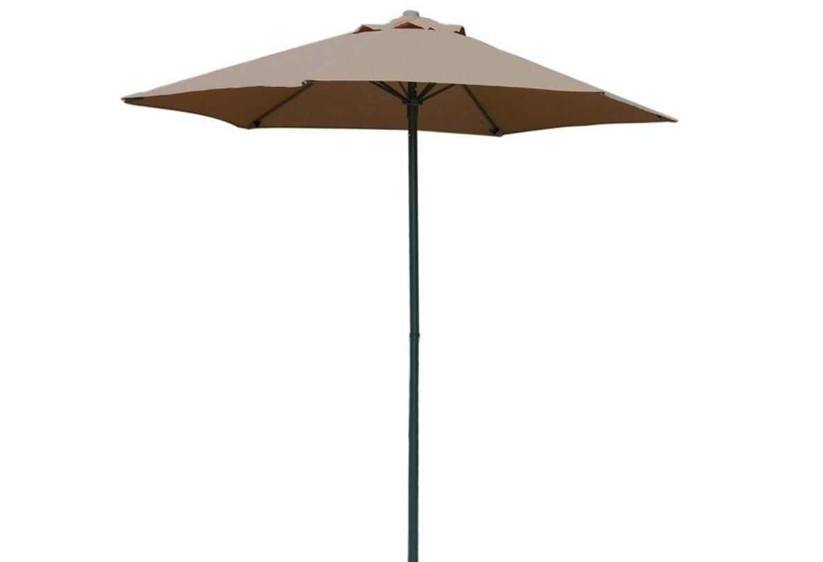 Parasol rond - Ø 200cm - taupe