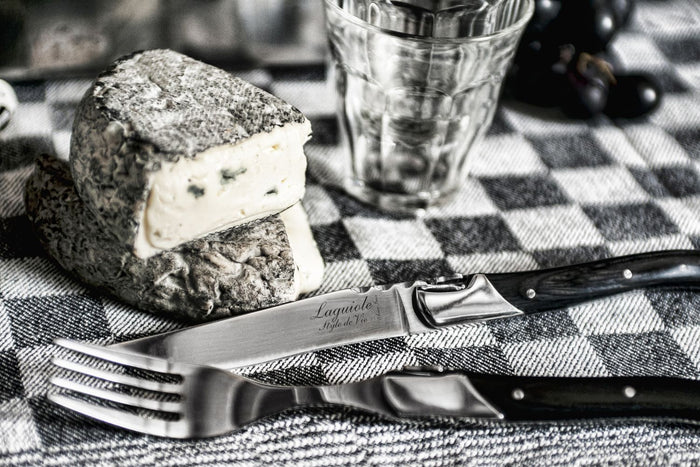 Laguiole Style de Vie Luxury Line Vorken Zwart Ebbenhout