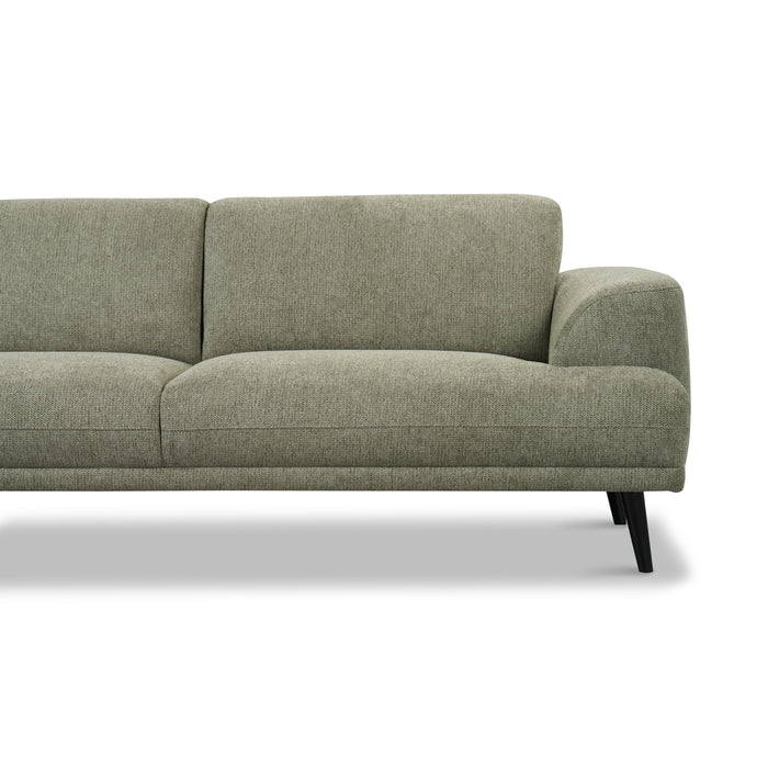 by fonQ Flair Hoekbank met Chaise Longue Links - Groen