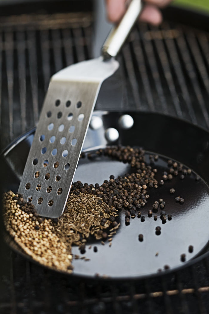 Rösle - Keukenhulp Rvs Paletmes Sandwich met Perforatie - Geknikt - Rö