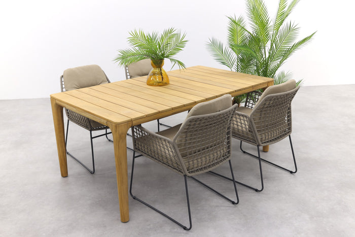 Taste Albano tuinstoel (1 st.) - Taupe|Antraciet