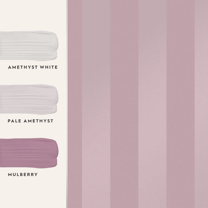 Laura Ashley Lille Pearlescent Stripe Behang - Streep - 10mx52cm -