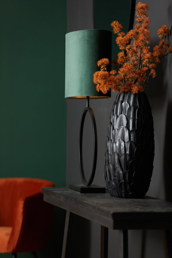 Light & Living Lampvoet Liva - Zwart - 40x12,5x57cm