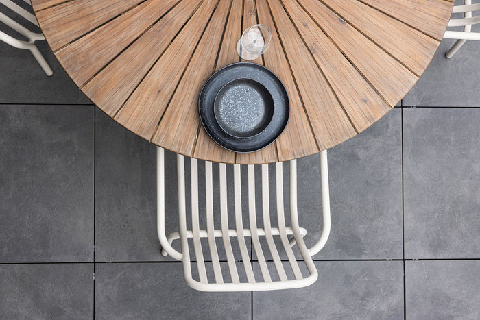 Rebellenclub Yucca Tuintafel - ø140cm - Hout