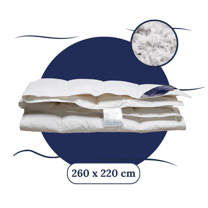 Ten Cate Dekbed - Zomerdekbed - 90% Eendendons - Dekbed 260x220 cm