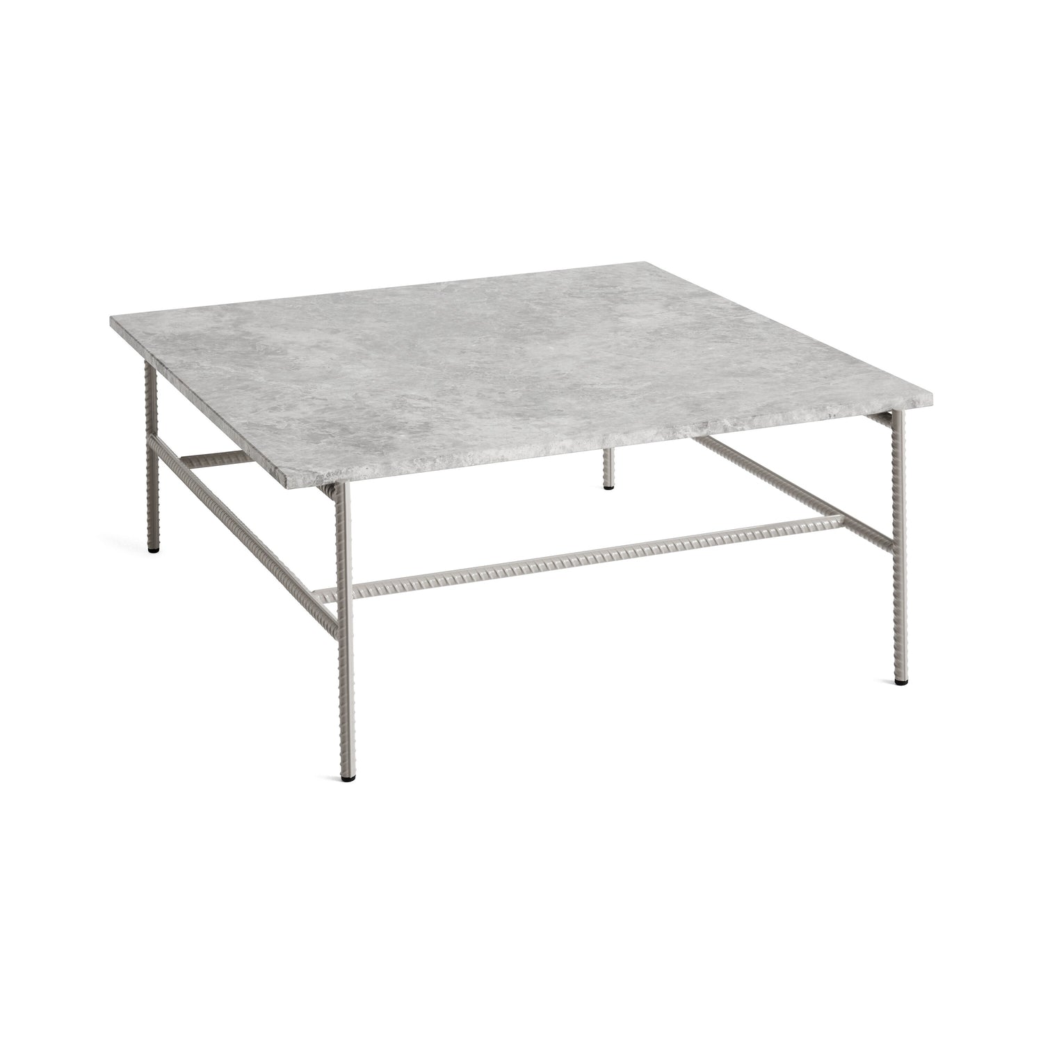 HAY Rebar Salontafel - Fossil Grey - H 33 x B 84 x D 80 cm