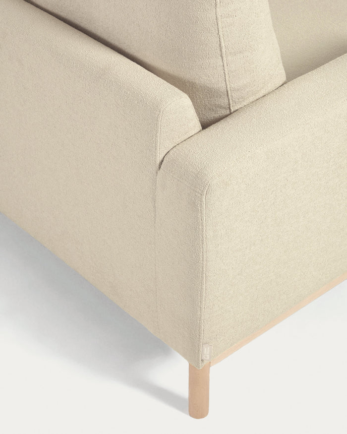Kave Home Mihaela 3-Zitsbank - Wit