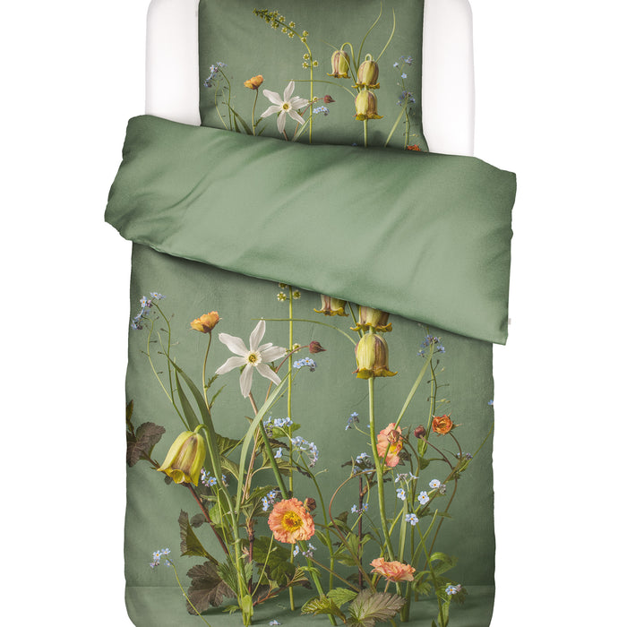 Essenza Ficaria Dekbedovertrek 140 x 220 cm - Greenish