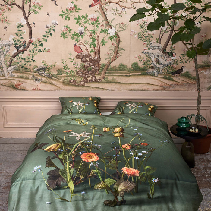 Essenza Ficaria Dekbedovertrek 140 x 220 cm - Greenish