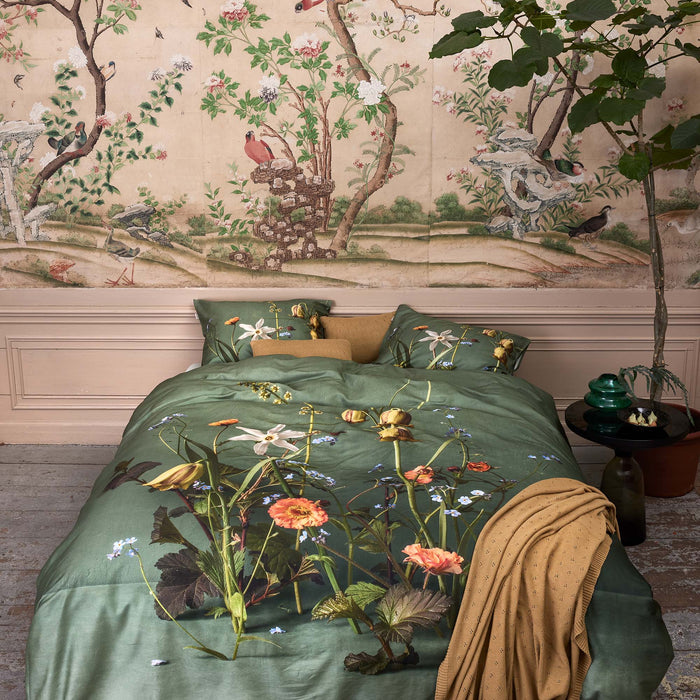 Essenza Ficaria Dekbedovertrek 140 x 220 cm - Greenish