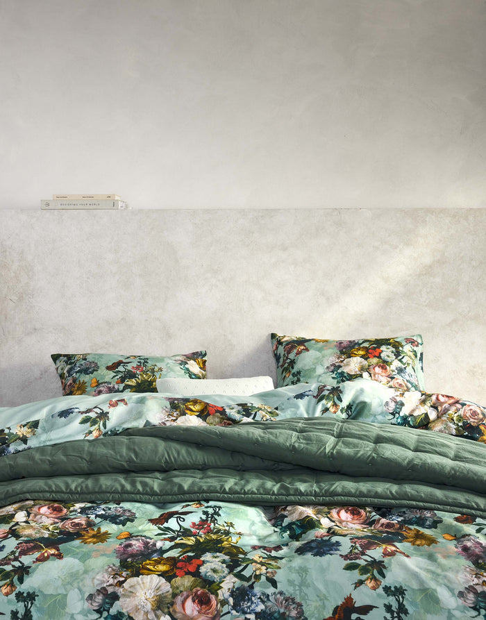 Essenza Karli Dekbedovertrek 140 x 220 cm - Mineral green