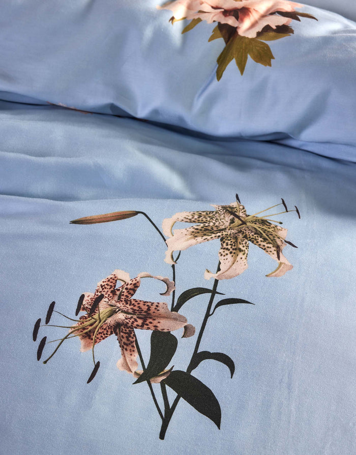 Essenza Annebella Dekbedovertrek 140 x 220 cm - Zen blue