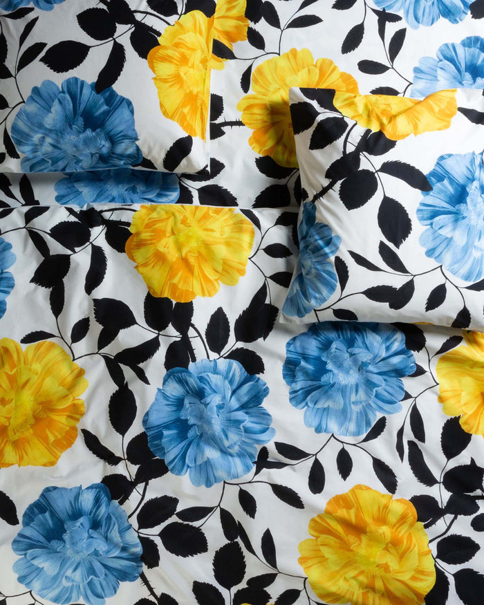 Essenza Bloom with a view Dekbedovertrek 200 x 220 cm - Bright white