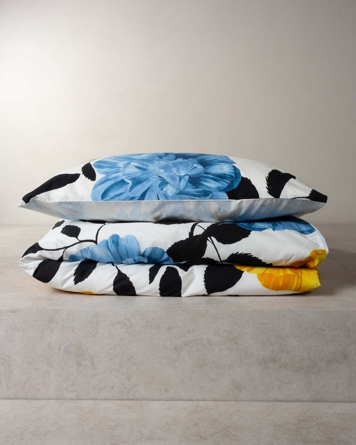 Essenza Bloom with a view Dekbedovertrek 200 x 220 cm - Bright white