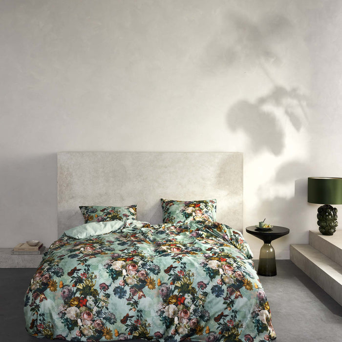 Essenza Karli Dekbedovertrek 200 x 220 cm - Mineral green