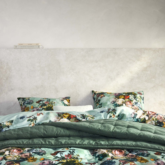 Essenza Karli Dekbedovertrek 200 x 220 cm - Mineral green