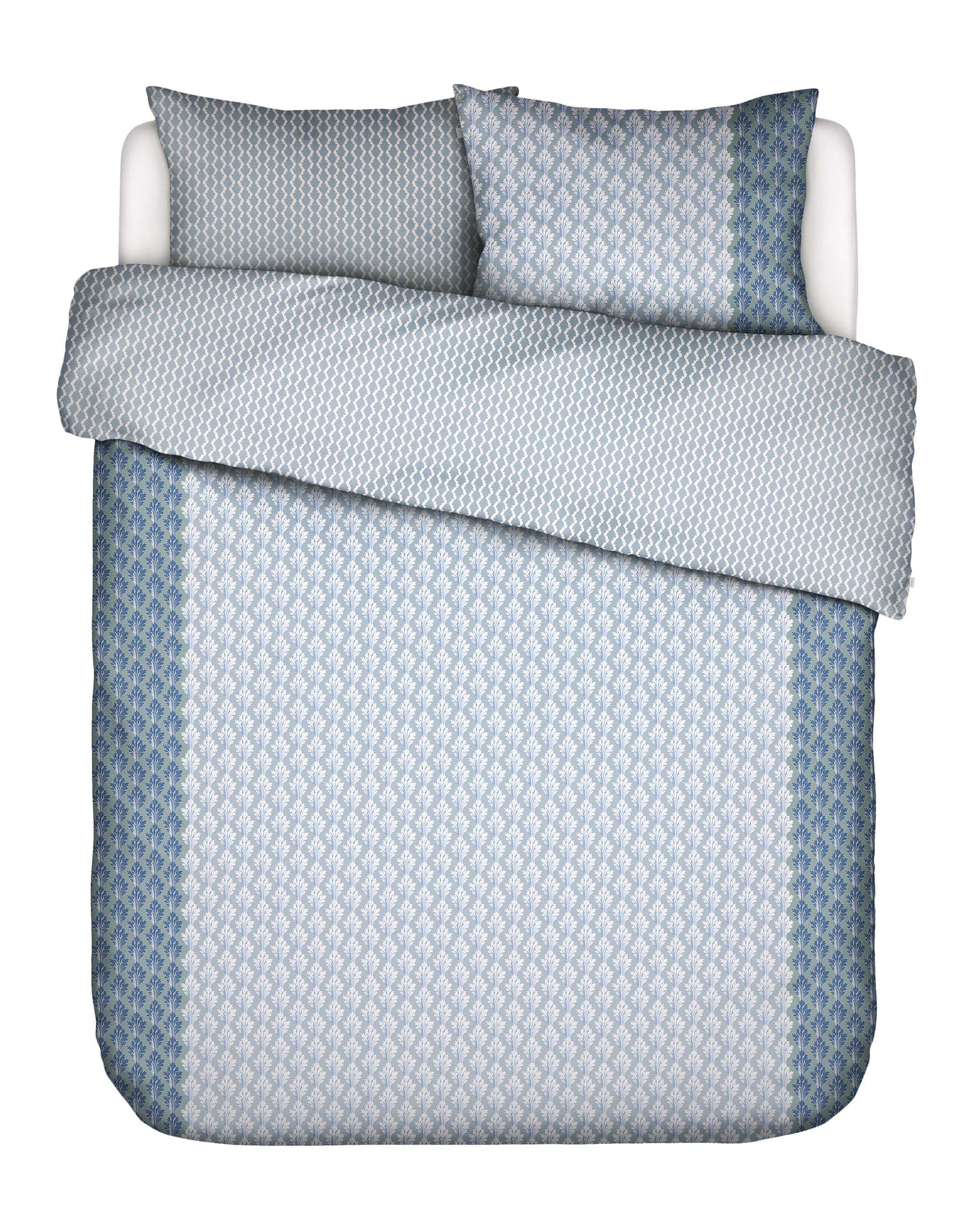 Essenza Tesse Dekbedovertrek 200 x 220 cm - Zen blue