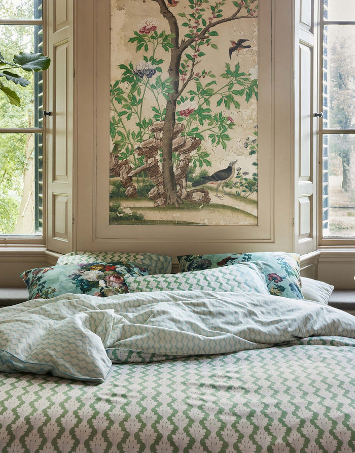 Essenza Tesse Dekbedovertrek 240 x 220 cm - Greenish