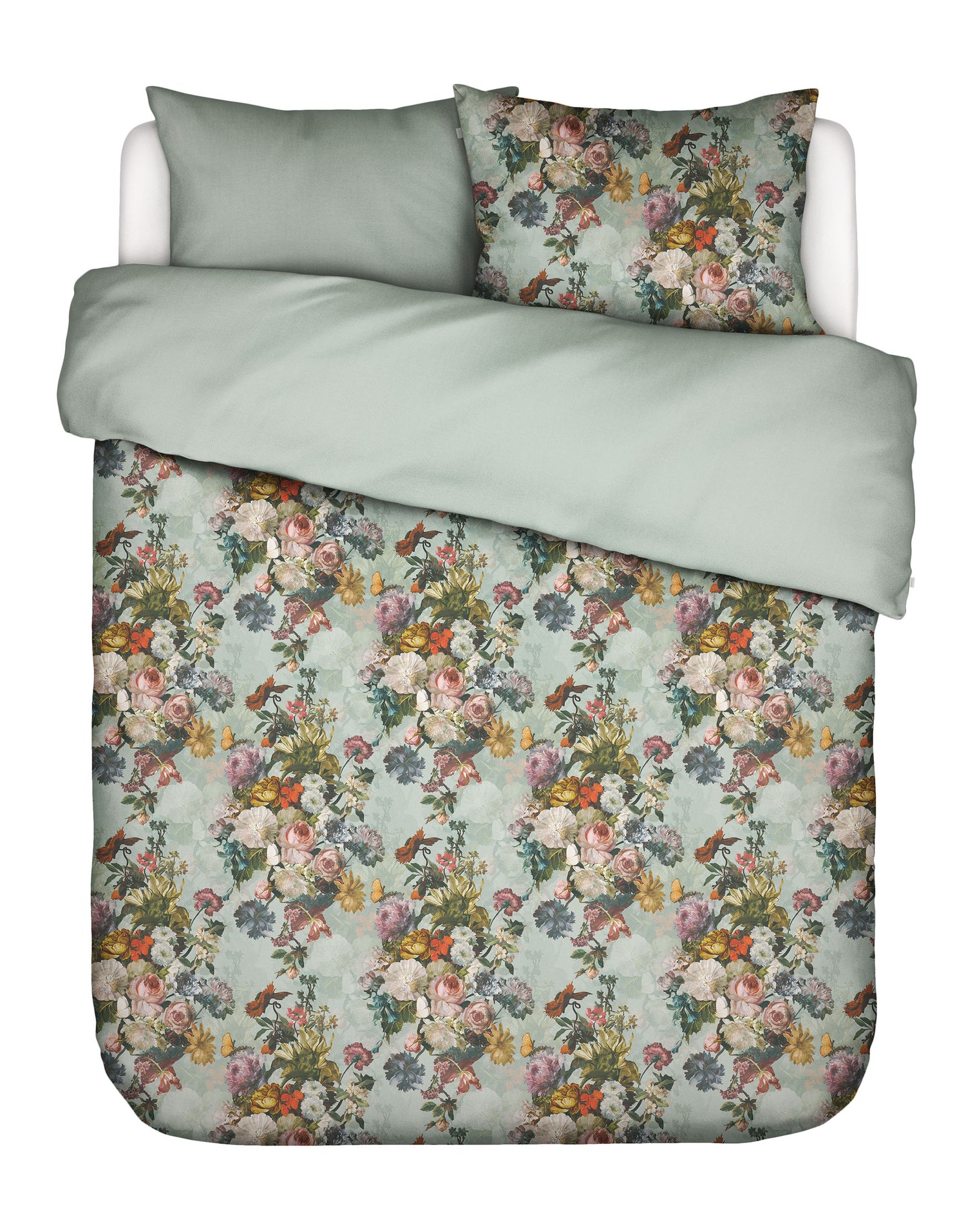 Essenza Karli Dekbedovertrek 240 x 220 cm - Mineral green