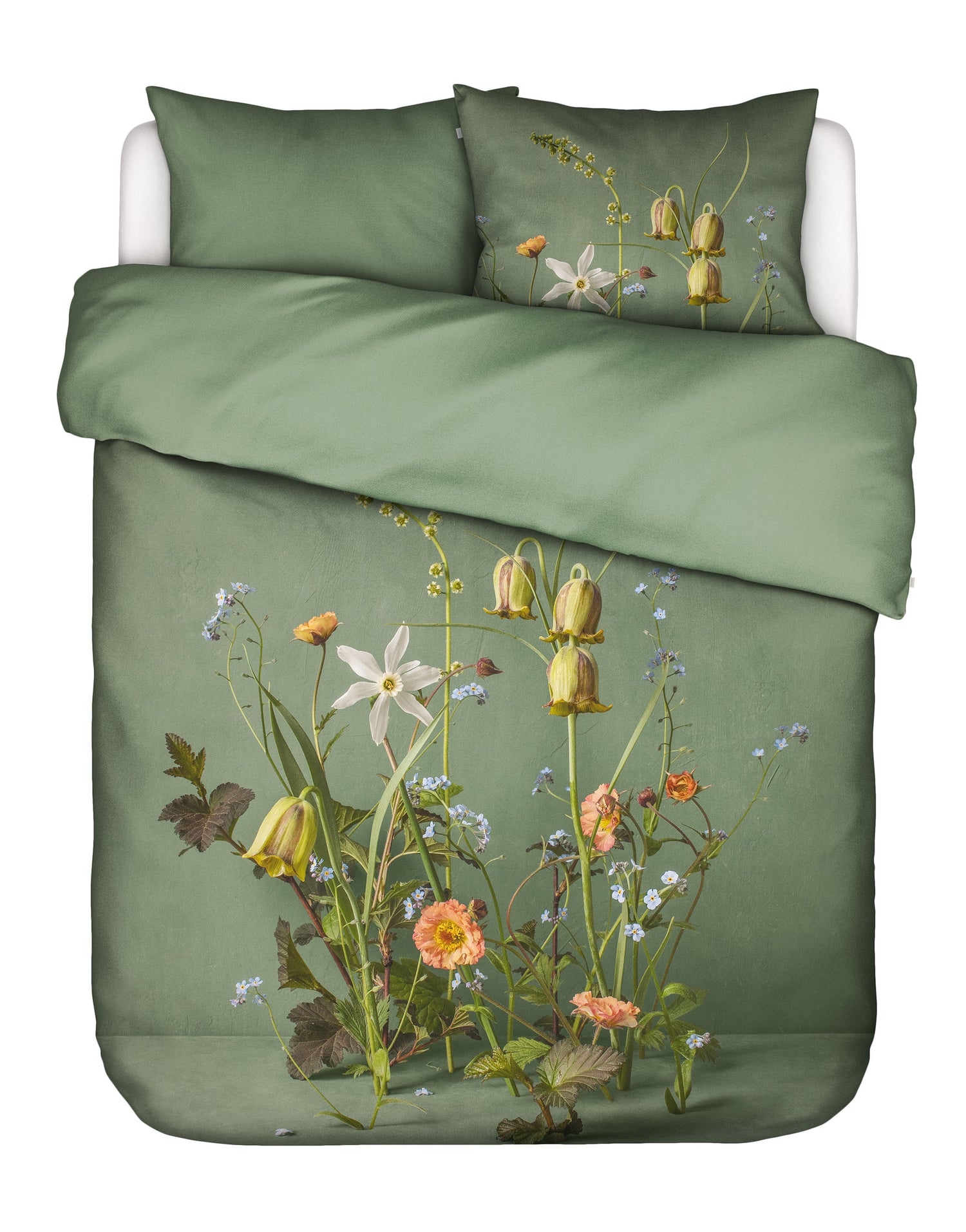 Essenza Ficaria Dekbedovertrek 240 x 220 cm - Greenish