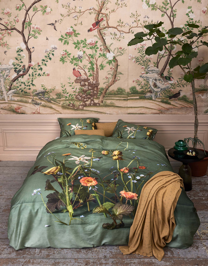 Essenza Ficaria Dekbedovertrek 240 x 220 cm - Greenish