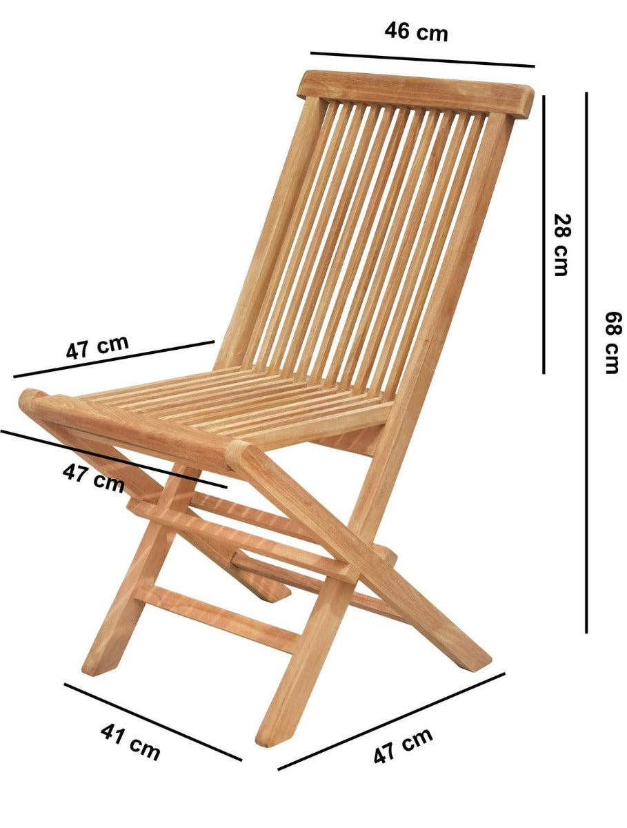 Teakea Teak Houten Klapstoel Tenerif