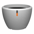 Capi Europe Arc Granite Bloempot Ø 75 cm - Ivoor