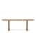 Kave Home - Litto tafel van eikenfineer 240 x 100 cm
