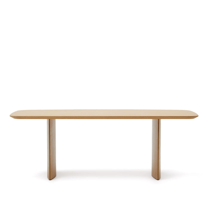 Kave Home - Litto tafel van eikenfineer 240 x 100 cm