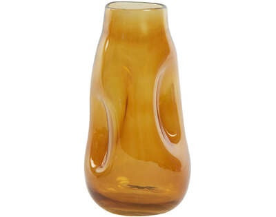 Light & Living Light&living Vaas Ø18x35 cm RANUA glas metallic karamel