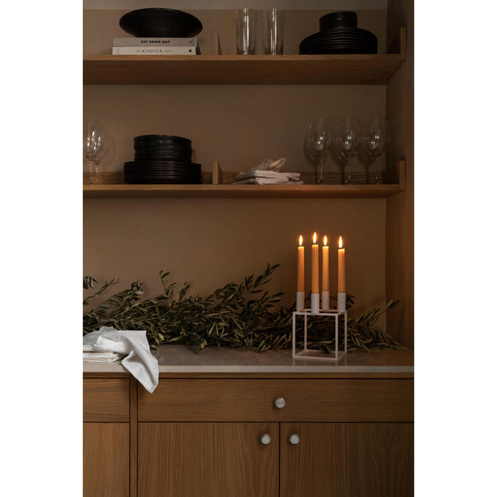 Audo Copenhagen Kubus 4 kandelaar wit