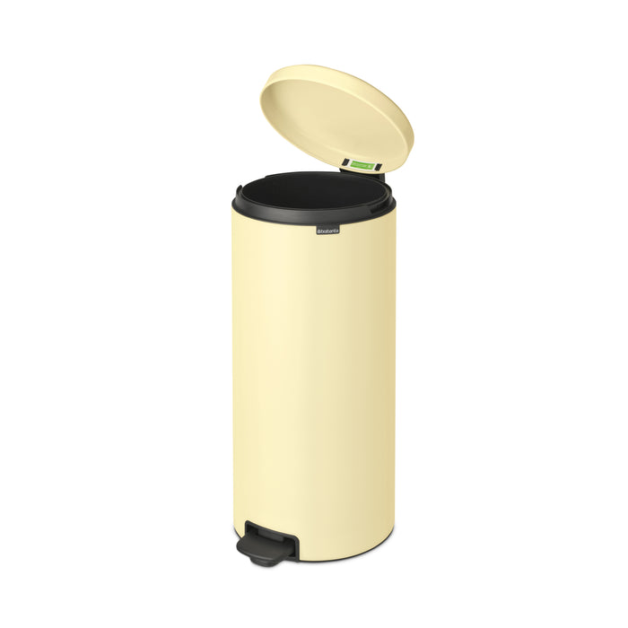 Brabantia NewIcon Pedaalemmer 30 L - Mellow Yellow