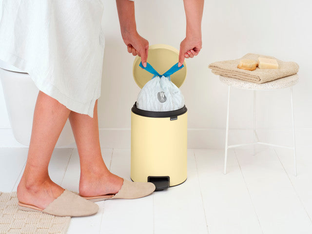 Brabantia NewIcon Pedaalemmer 5 Liter - Mellow Yellow