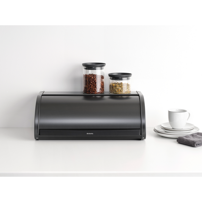 Brabantia Broodtrommel met Schuifdeksel - Confident Grey