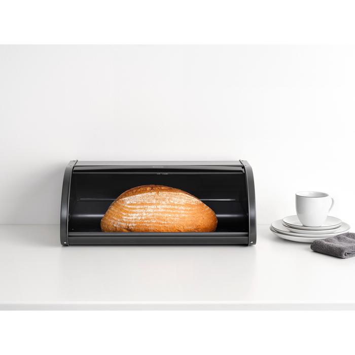 Brabantia Broodtrommel met Schuifdeksel - Confident Grey