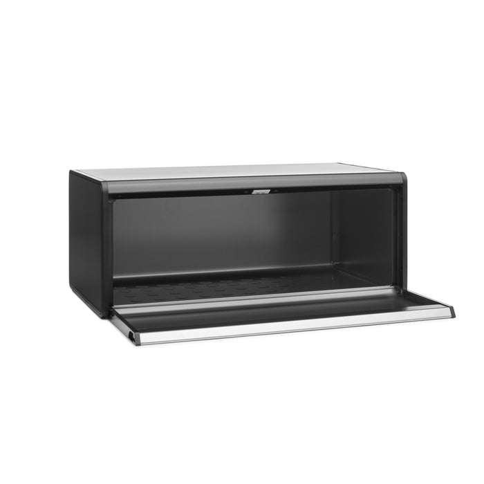 Brabantia Broodtrommel met Klepdeksel - Confident Grey