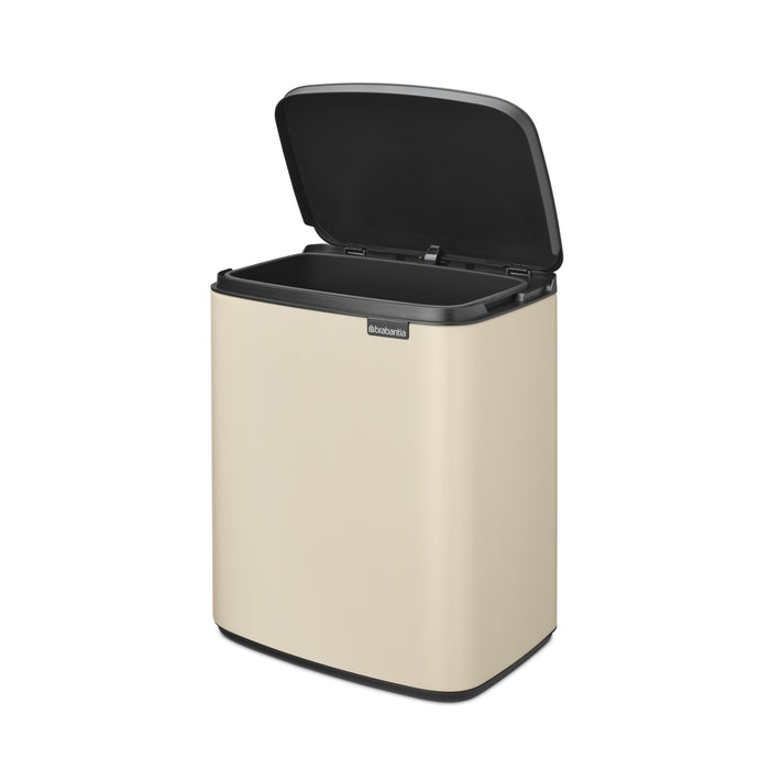 Brabantia Bo Prullenbak 12 L- Soft Beige