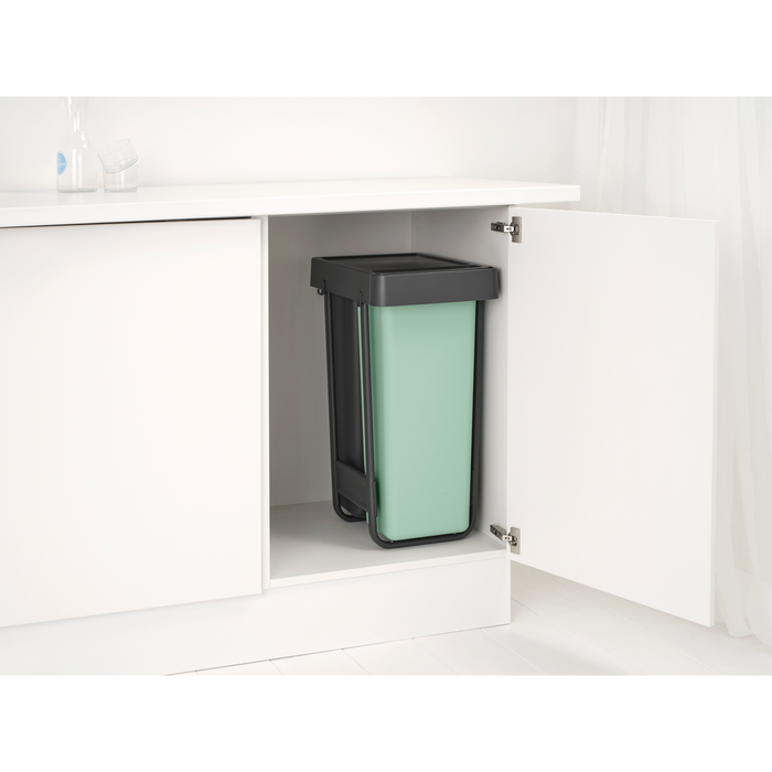 Brabantia Sort & Go Inbouw Prullenbak - 2 x 30 l
