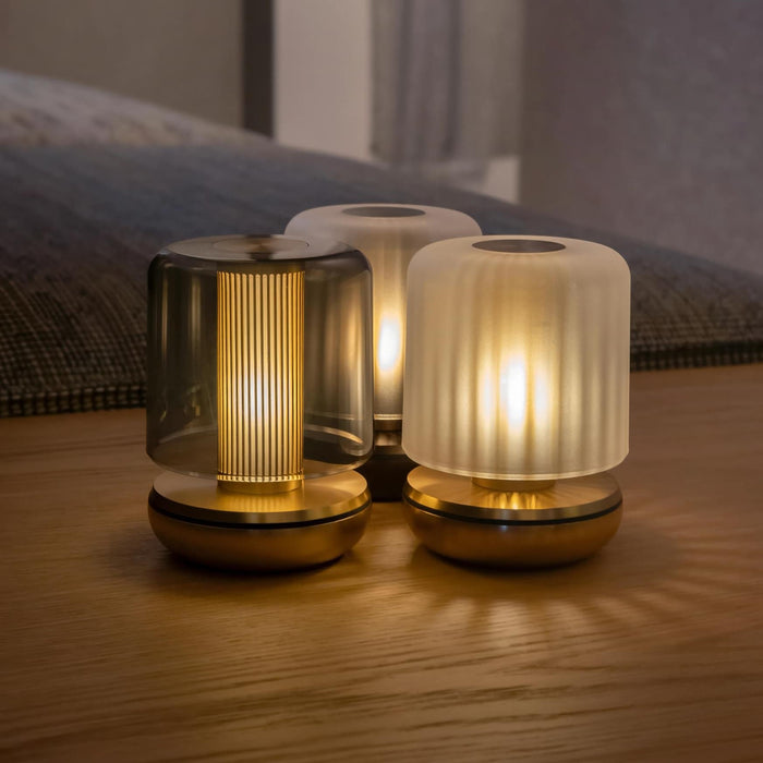 Humble Firefly Oplaadbare Tafellamp - Gold Smoked